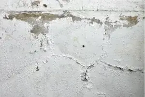 Signs of Water Leak Behind Walls 